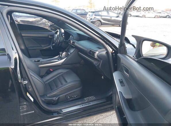 JTHCE1D22H5013717 2017 LEXUS IS 350 Black Սալոնի դիմացի տեսք