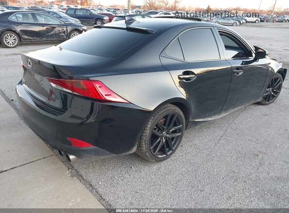 JTHCE1D22H5013717 2017 LEXUS IS 350 Black Հետևի աջ