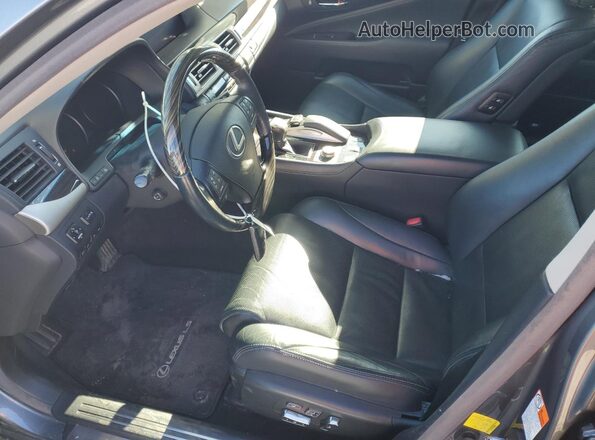 JTHCL5EF1H5028370 2017 LEXUS LS Gray წინა სალონის ხედი