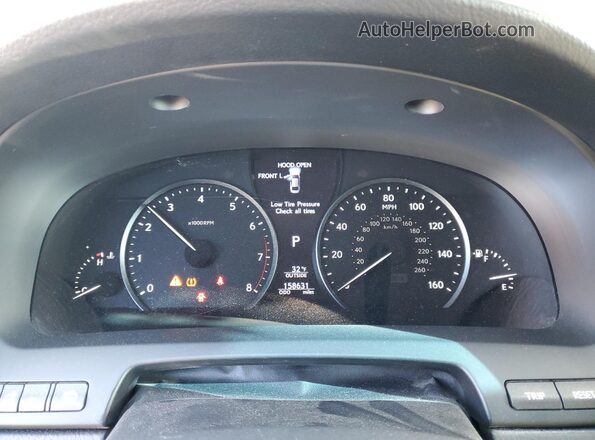 JTHCL5EF1H5028370 2017 LEXUS LS Gray ხელსაწყოთა პანელის ხედი