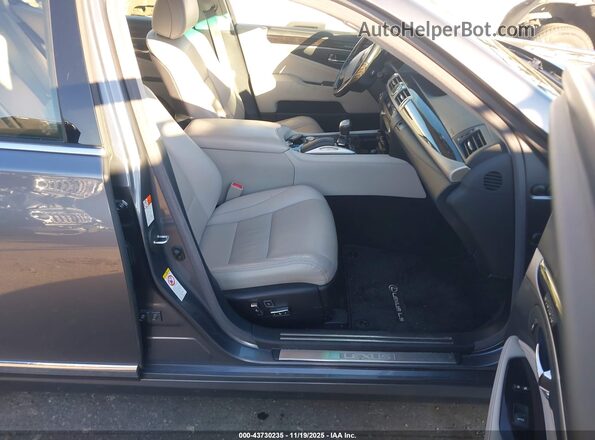 JTHCL5EF2H5029169 2017 LEXUS LS 460 Gray Front interior view