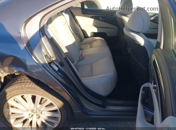 JTHCL5EF2H5029169 2017 LEXUS LS 460 Gray VIN sticker view