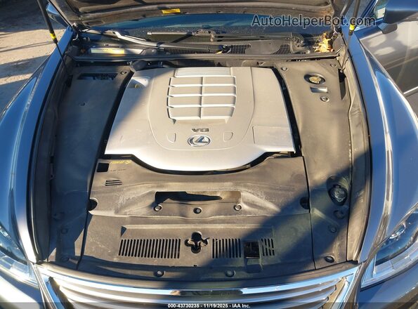 JTHCL5EF2H5029169 2017 LEXUS LS 460 Gray Rear view
