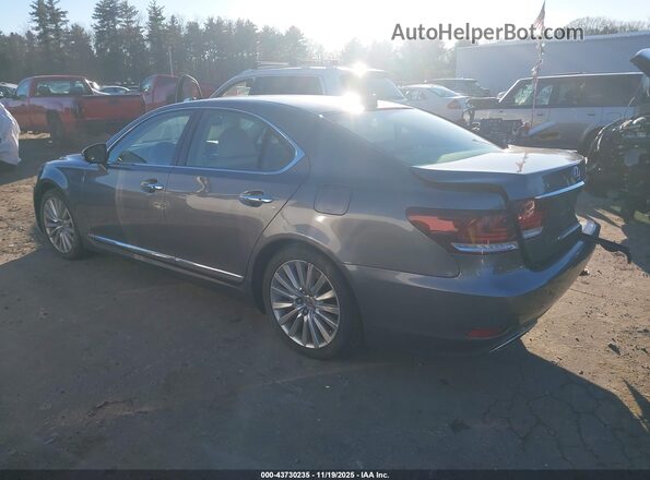 JTHCL5EF2H5029169 2017 LEXUS LS 460 Gray Rear left