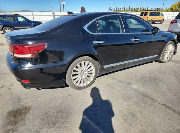 JTHCL5EFXH5028495 2017 LEXUS LS Black უკანა მარჯვენა