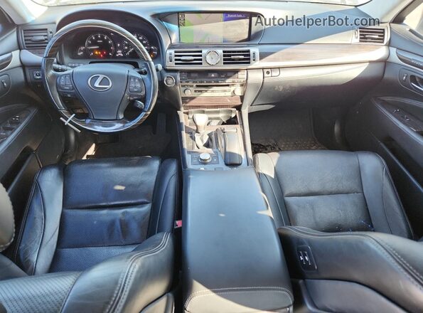 JTHCL5EFXH5028495 2017 LEXUS LS Black წინა პანელის ხედი