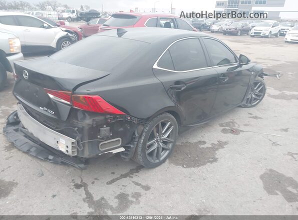 JTHCM1D20H5015534 2017 LEXUS IS 300 Черный Задняя правая четверть