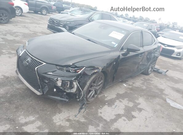 JTHCM1D20H5015534 2017 LEXUS IS 300 Черный Передняя левая четверть