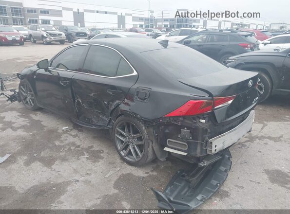 JTHCM1D20H5015534 2017 LEXUS IS 300 Черный Задняя левая четверть