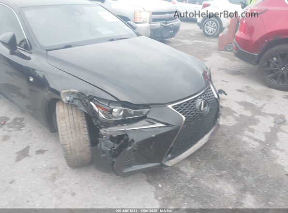 JTHCM1D20H5015534 2017 LEXUS IS 300 Черный Вид спереди