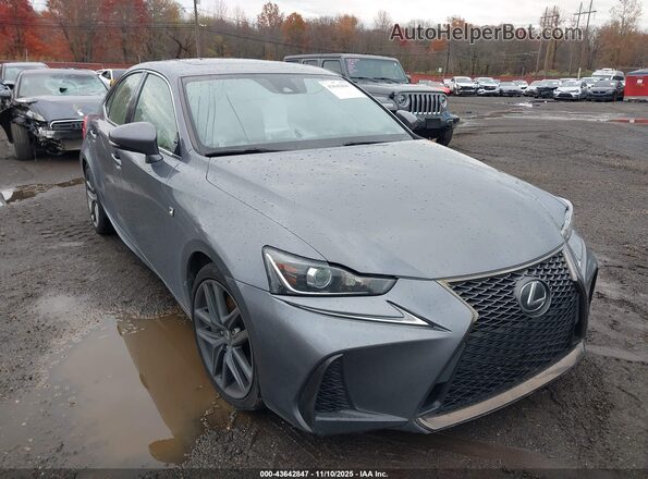 JTHCM1D22H5023151 2017 LEXUS IS 300 Gray Widok z przodu