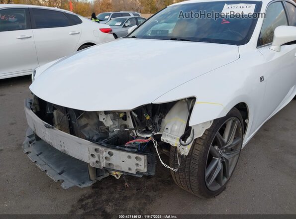 JTHCM1D22H5025630 2017 LEXUS IS 300 Белый Вид спереди