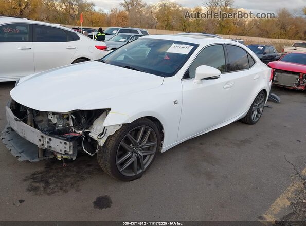 JTHCM1D22H5025630 2017 LEXUS IS 300 Белый Передняя левая четверть