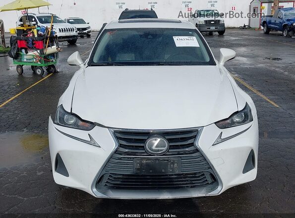 JTHCM1D24H5017173 2017 LEXUS IS 300 White Vista del cuadro de instrumentos
