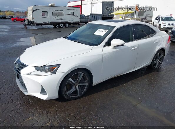 JTHCM1D24H5017173 2017 LEXUS IS 300 White Vista tres cuartos delantera izquierda