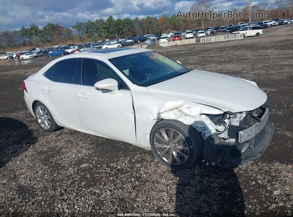 JTHCM1D27G5009759 2016 LEXUS IS 300 White Rear interior view