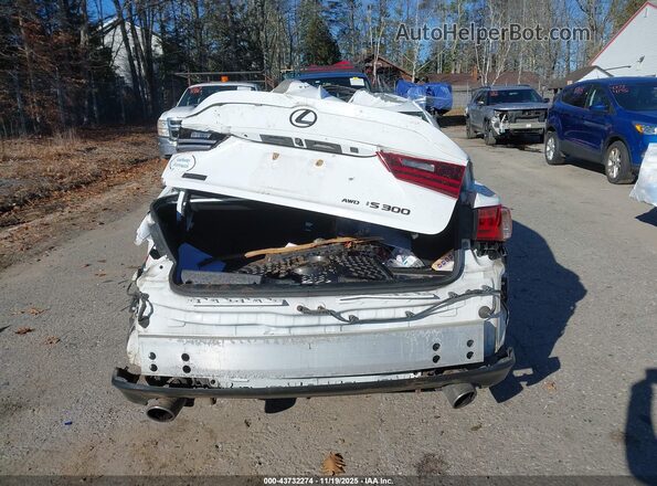 JTHCM1D28G5004800 2016 LEXUS IS 300 White Սալոնի 360 աստիճան տեսք