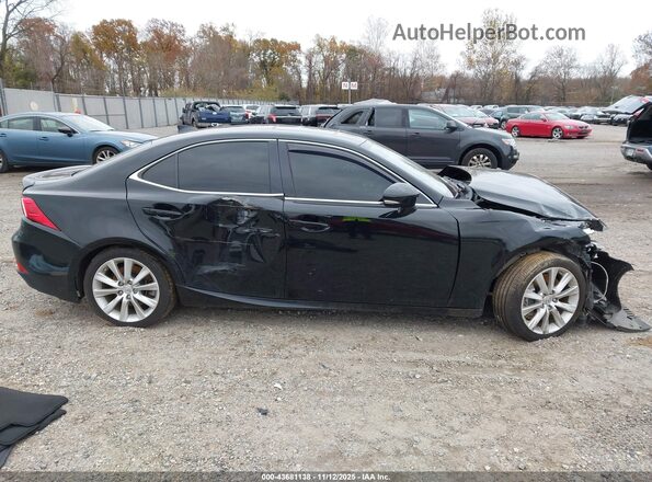 JTHCM1D28G5014453 2016 LEXUS IS 300 Black Widok wnętrza z tyłu