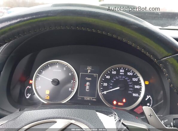 JTHCM1D28G5014453 2016 LEXUS IS 300 Black Widok tylnych siedzeń