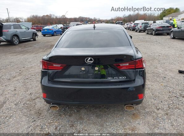 JTHCM1D28G5014453 2016 LEXUS IS 300 Black 