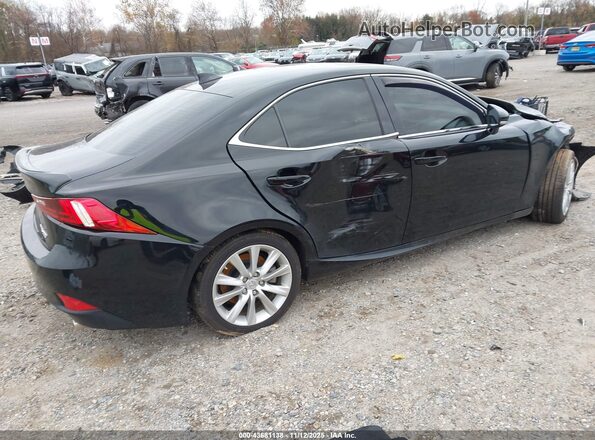 JTHCM1D28G5014453 2016 LEXUS IS 300 Black Tył prawy