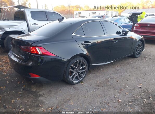 JTHCM1D2XG5009724 2016 LEXUS IS 300 Black Задня права чверть