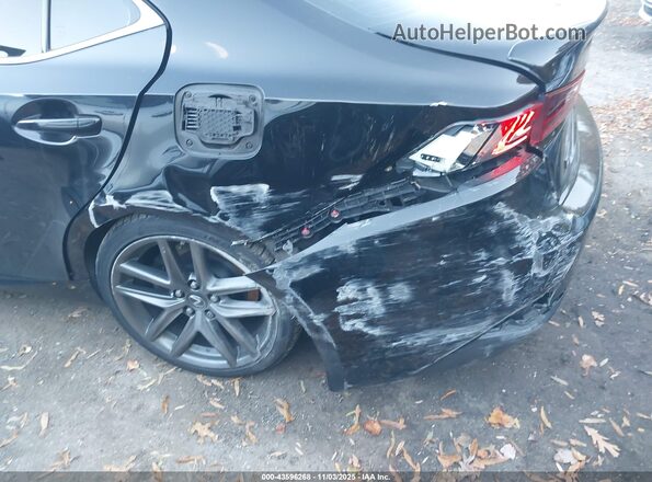 JTHCM1D2XG5009724 2016 LEXUS IS 300 Black Вид спереду