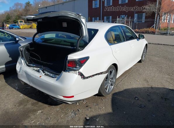 JTHCZ1BL1GA000592 2016 LEXUS GS 350 White Trasero derecho