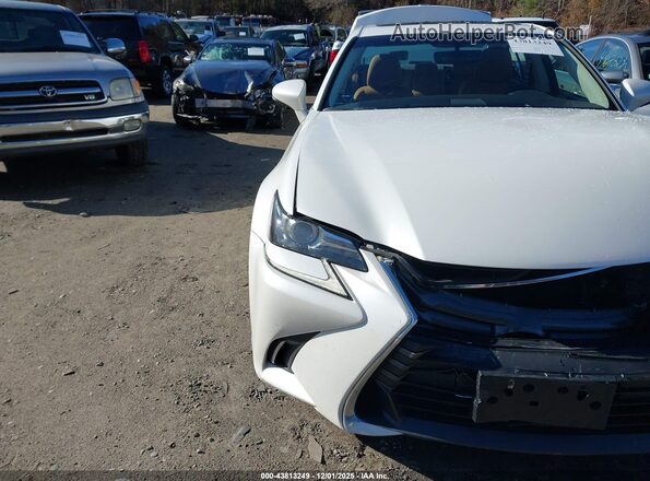 JTHCZ1BL1GA000592 2016 LEXUS GS 350 White 
