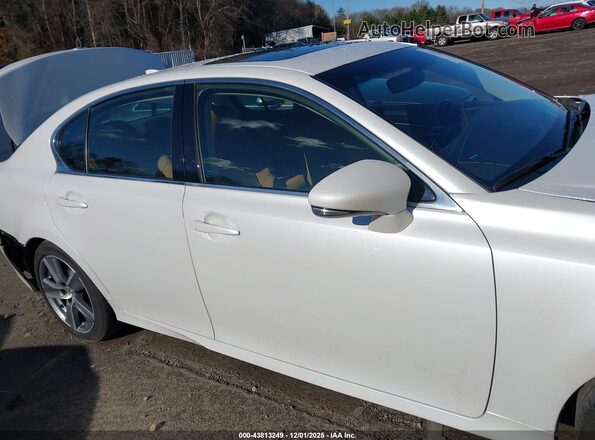 JTHCZ1BL1GA000592 2016 LEXUS GS 350 White Vista interior trasera