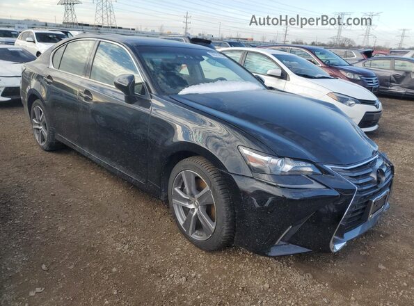 JTHCZ1BL1HA005664 2017 LEXUS GS Black Przód prawy