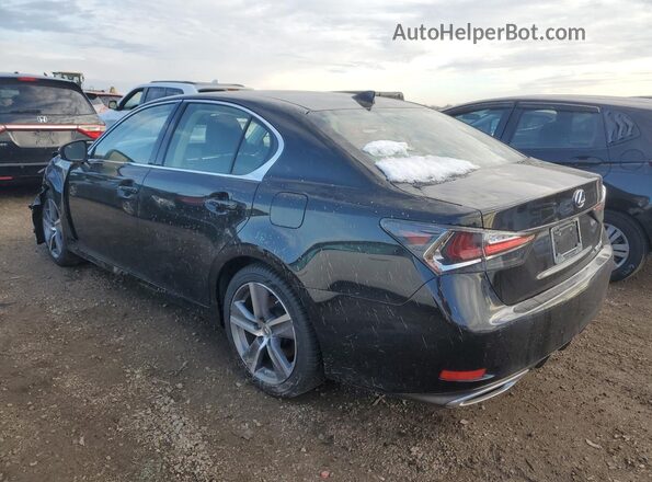 JTHCZ1BL1HA005664 2017 LEXUS GS Black Tył lewy