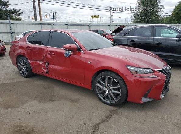 JTHCZ1BL1HA006460 2017 LEXUS GS Красный Передняя правая четверть