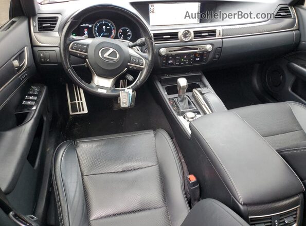 JTHCZ1BL1HA006460 2017 LEXUS GS Красный Вид панели приборов