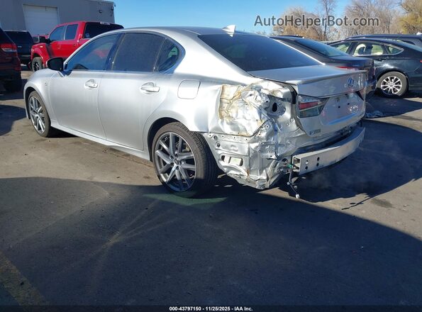 JTHCZ1BL1JA009946 2018 LEXUS GS 350 Silver უკანა მარცხენა