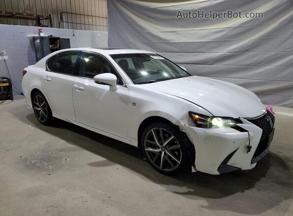 JTHCZ1BL5HA007093 2017 LEXUS GS White Delantero derecho