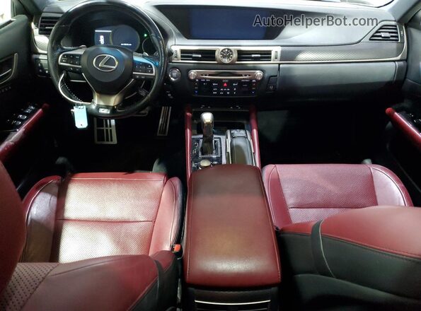 JTHCZ1BL5HA007093 2017 LEXUS GS White Vista del salpicadero