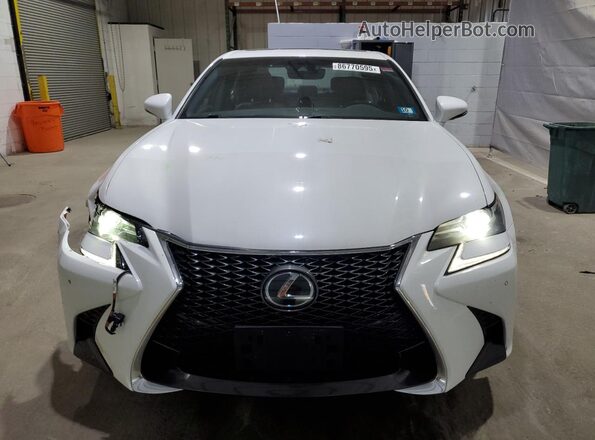 JTHCZ1BL5HA007093 2017 LEXUS GS White Vista frontal