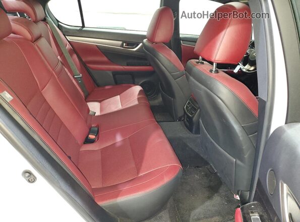 JTHCZ1BL5HA007093 2017 LEXUS GS White Vista de los asientos traseros
