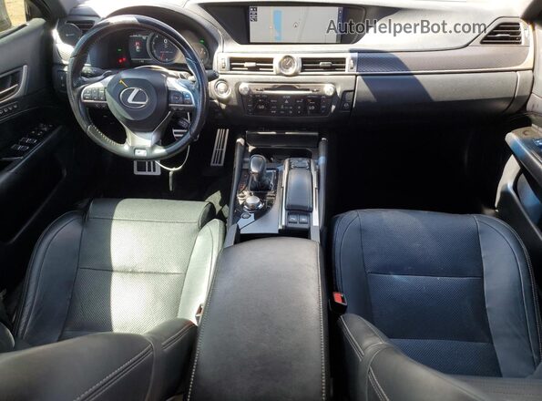 JTHCZ1BL5JA009495 2018 LEXUS GS Charcoal წინა პანელის ხედი