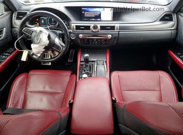 JTHCZ1BL6HA005272 2017 LEXUS GS White Առջևի վահանակի տեսք