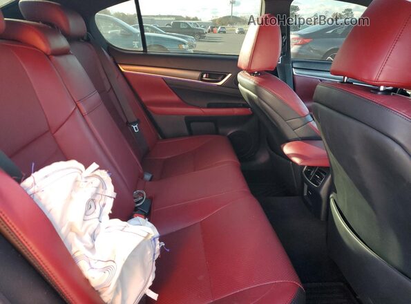JTHCZ1BL9HA006688 2017 LEXUS GS Gray Vista de los asientos traseros