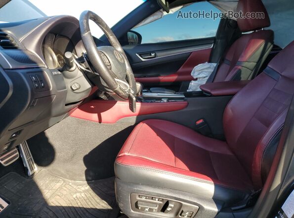 JTHCZ1BL9HA006688 2017 LEXUS GS Gray Vista interior delantera