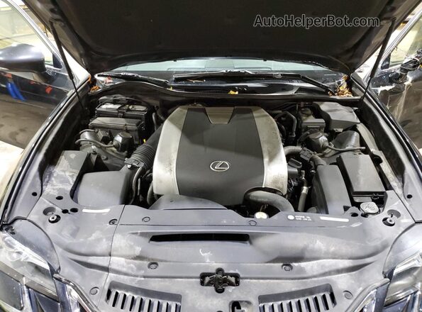 JTHCZ1BLXHA005338 2017 LEXUS GS Black Rear interior view