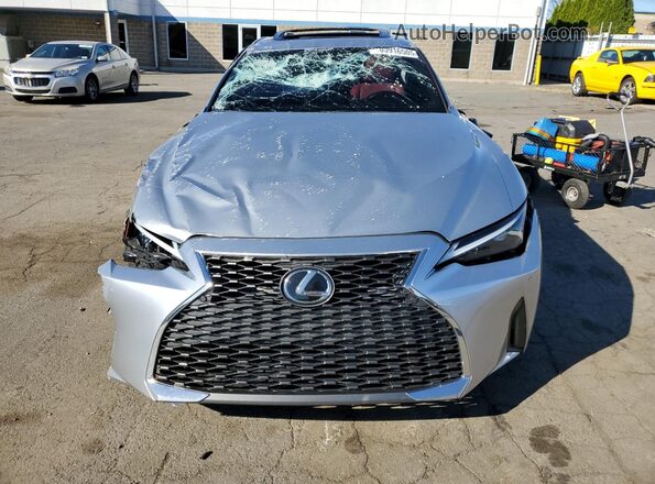 JTHD81F22N5049184 2022 LEXUS IS Silver წინა ხედი