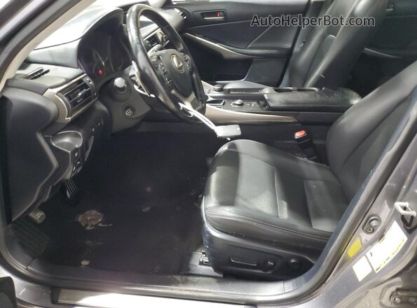 JTHD81F28L5041653 2020 LEXUS IS Gray Front interior view