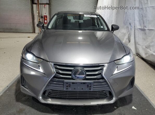 JTHD81F28L5041653 2020 LEXUS IS Gray Front view