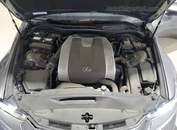 JTHD81F28L5041653 2020 LEXUS IS Gray Rear interior view