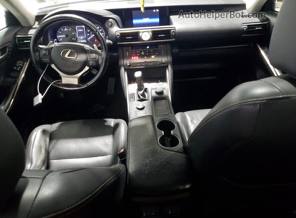 JTHD81F28L5041653 2020 LEXUS IS Gray Dashboard view
