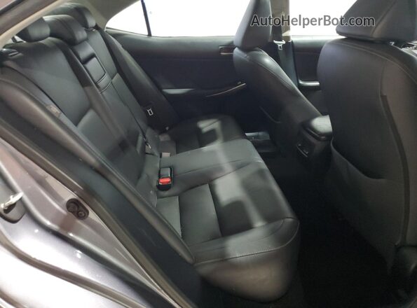 JTHD81F28L5041653 2020 LEXUS IS Gray Rear seats view